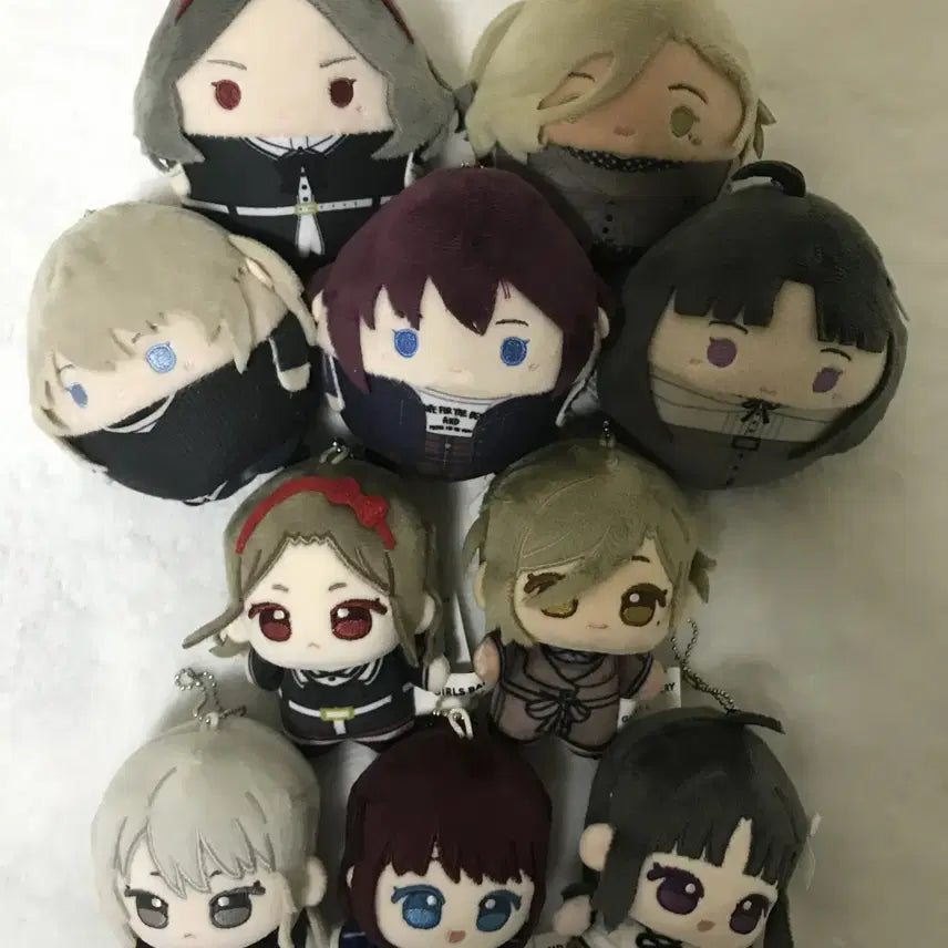 [BUNJANG] Banda Cry (Girl's Band Cry) Togeshi Togeari Togetoge Fuwa Kororin China Nuigurumi Bundle Set / 걸즈밴드크라이 걸밴크 토게나시토게아리 토게토게 후와코로링, 중국누이 일괄
