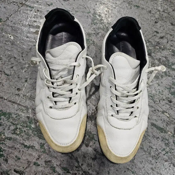 [BUNJANG] Salvatore Ferragamo Men's Sneakers White Leather / 페레가모 남성 스니커즈