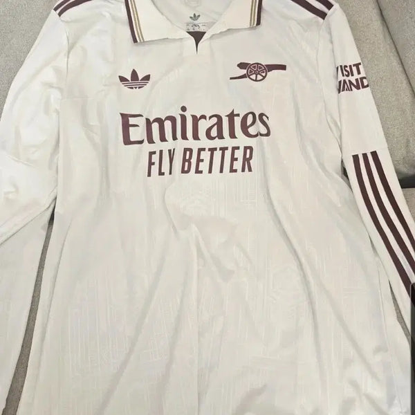 [BUNJANG] Arsenal 25/26 Long Sleeve Third Jersey 4XL / 아스날 25/26 긴팔 써드 유니폼 4XL