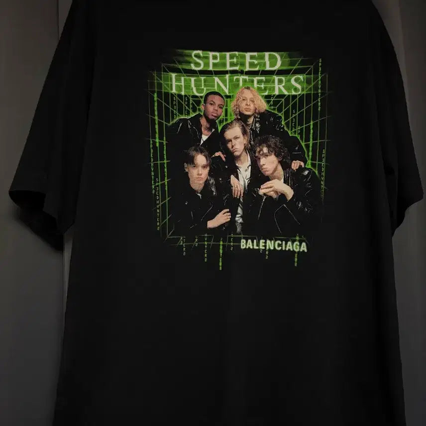 [BUNJANG] Balenciaga Speedhunters Oversized T-Shirt / 발렌시아가 스피드헌터 오버핏 반팔 극미중고