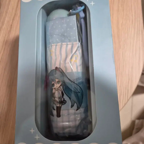 [BUNJANG] Hatsune Miku Mini 3-Section Umbrella / 하츠네 미쿠 굿즈 미니 3단 우산