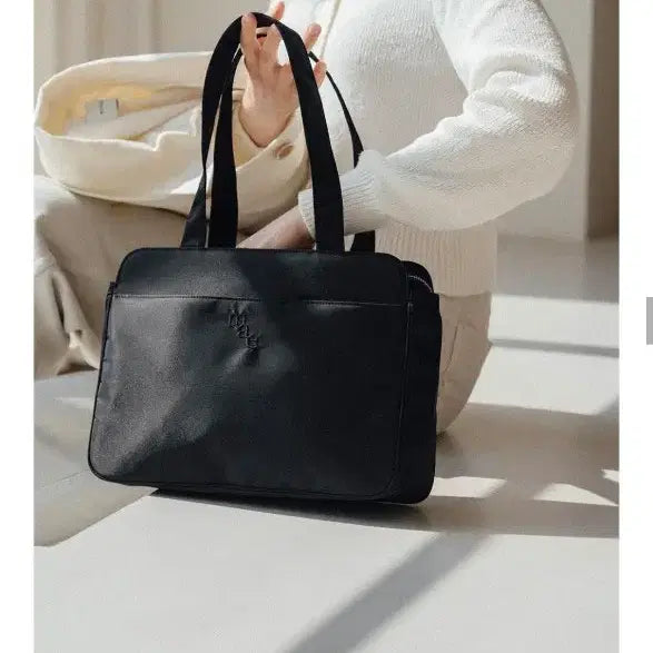 [BUNJANG] Muku & Ebony Heimish Bag Black Shoulder Bag / 무쿠앤에보니  헤이미쉬백 블랙 숄더백