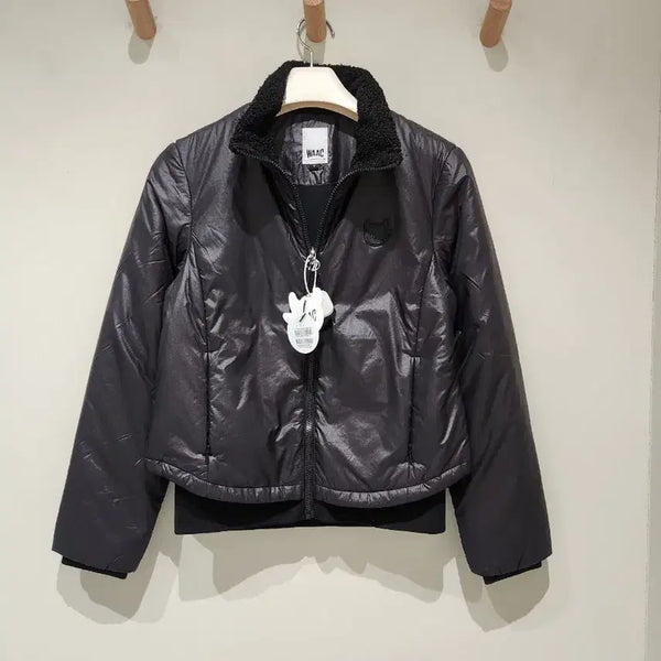 [BUNJANG] WAAC Women's Winter Swing Jacket Black / 새상품)[ WAAC] 왁 골프 여성 윈터 스윙 자켓