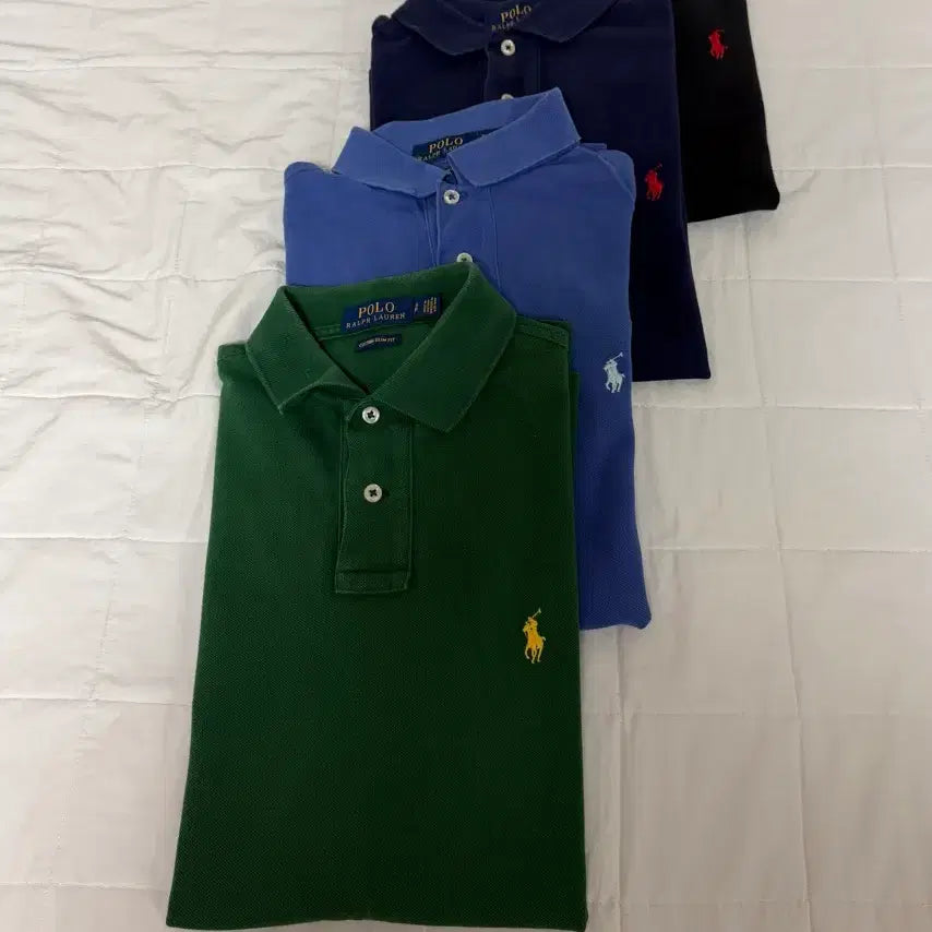 [BUNJANG] Polo Custom Slim Fit S T-Shirt / 일괄)폴로 PK 커스텀슬림핏 S