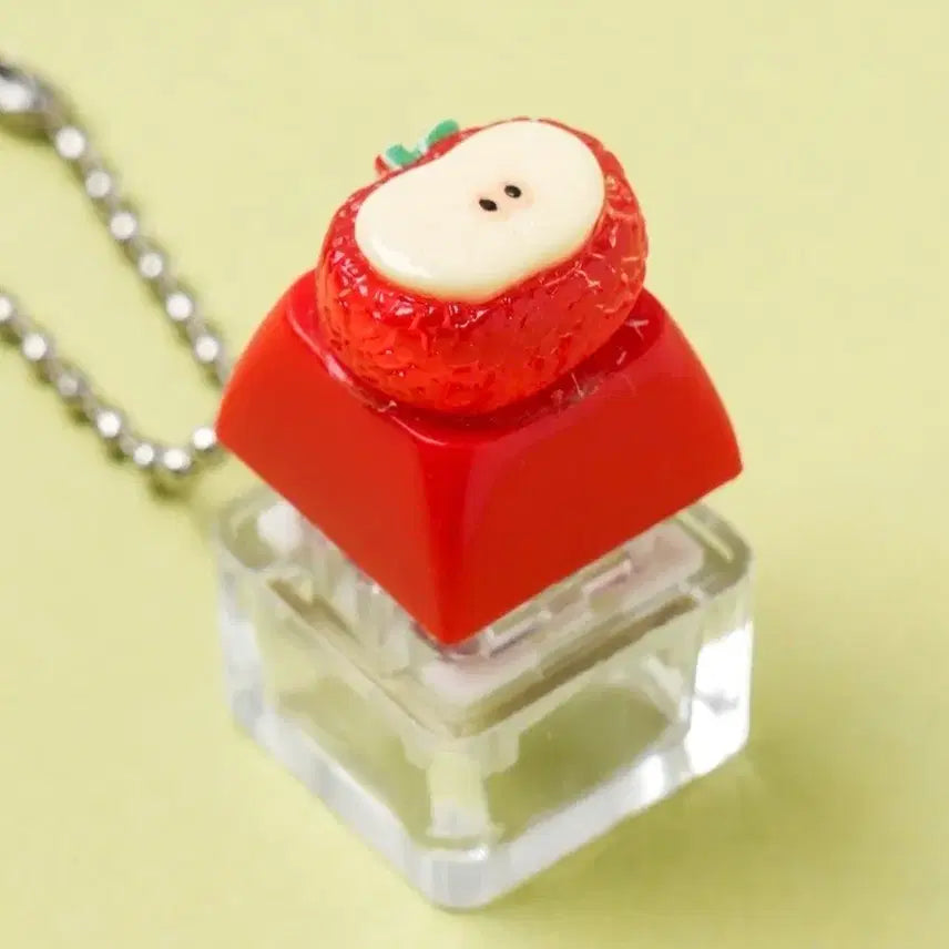 [BUNJANG] Daiso Fruit Market Fruit Keycaps (Set of 4) / 다이소 푸룻마켓 과일 키캡 4종