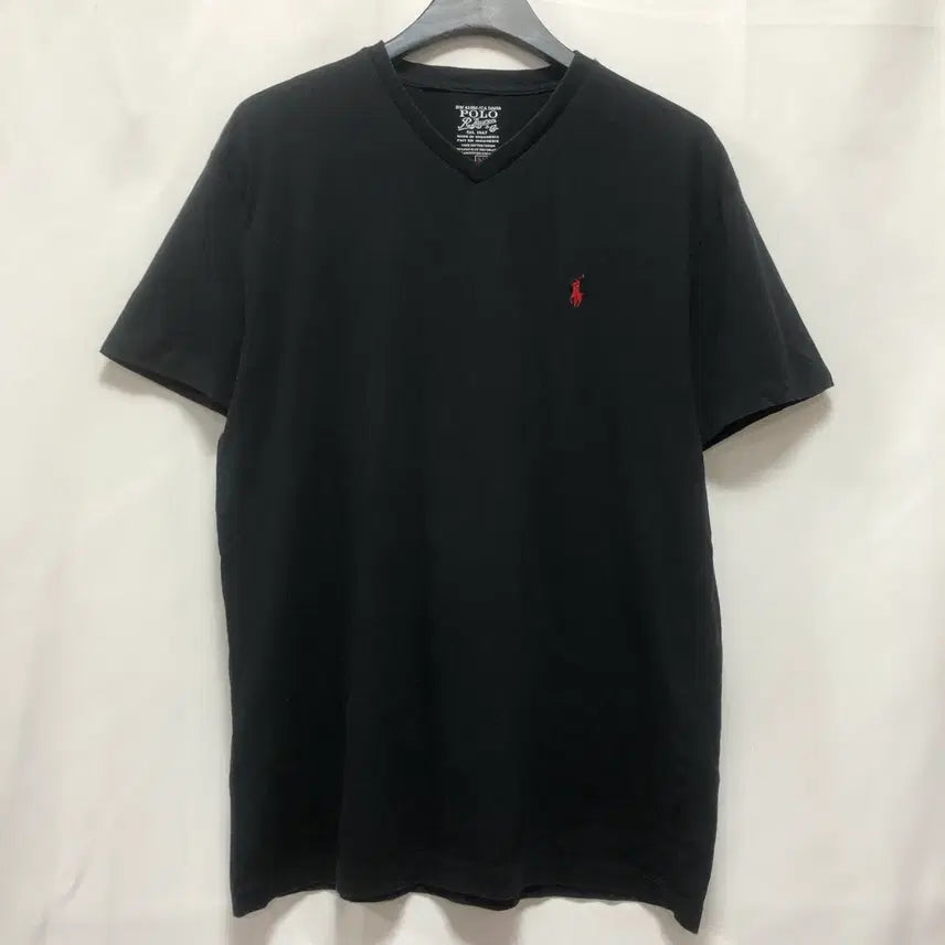 [BUNJANG] Polo Ralph Lauren Black T-Shirt (Size 95) / 폴로 랄프로렌 블랙 반팔티(95사이즈)