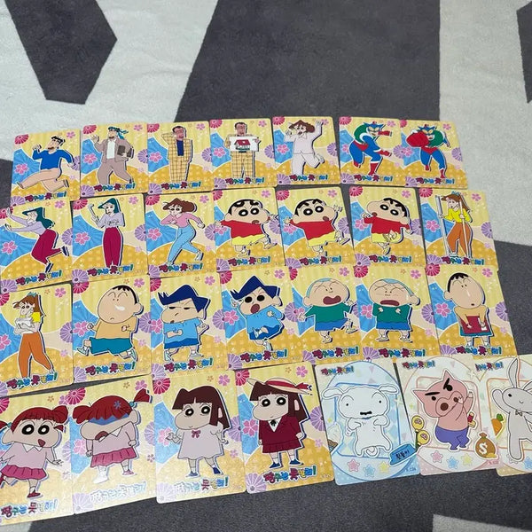 [BUNJANG] Crayon Shin-chan R-Card Full Set (45 cards) / 짱구는 못말려 카드 R카드 전종 45개