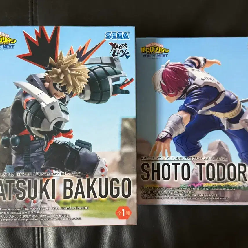 [BUNJANG] Sega Cross Link Your Next Shoto Todoroki & Katsuki Bakugo Set (Sealed & Unsealed) / (택포 쇼토 개봉, 바쿠고 미개봉) 세가 크로스링크 유어넥스트 쇼토, 바쿠고 일괄