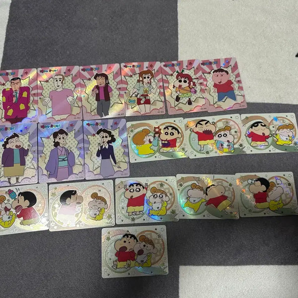 [BUNJANG] Crayon Shin-chan UR Card Complete Set (18 cards) / 짱구는못말려카드 UR카드 전종 18개