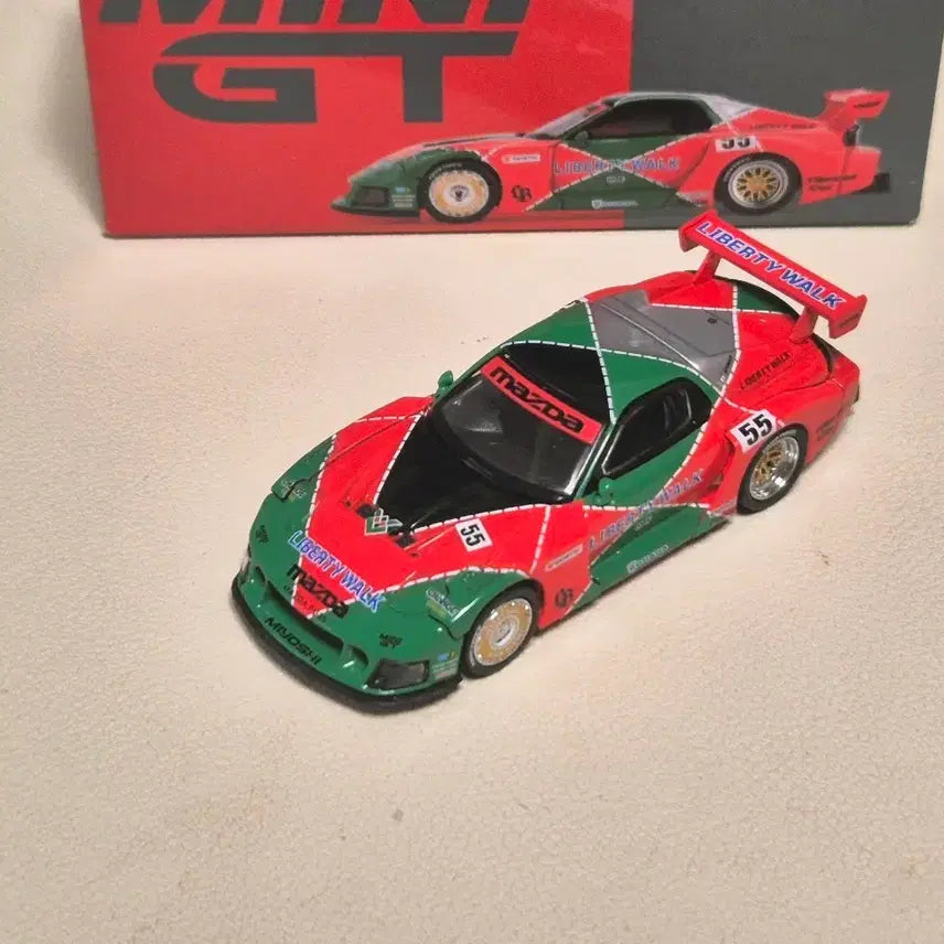 [BUNJANG] Mini GT Mazda RX-7 Liberty Walk / 미니지티 마츠다 RX-7 리버티워크