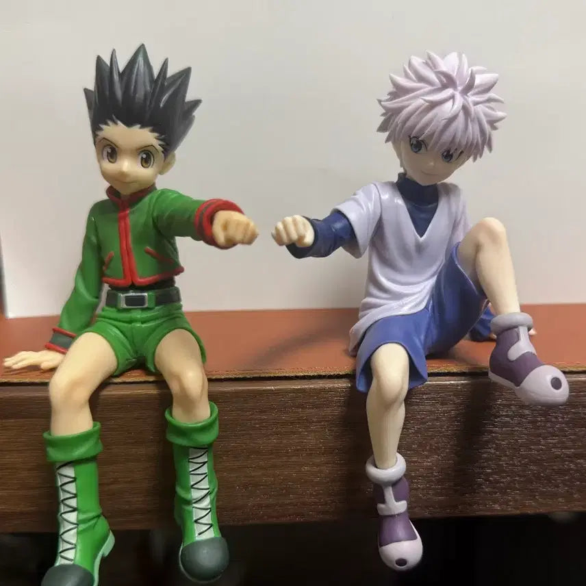 [BUNJANG] Hunter x Hunter Gon & Killua Noodle Stopper Figure Bundle / 헌터x헌터 곤, 키르아 누들스토퍼 일괄 판매