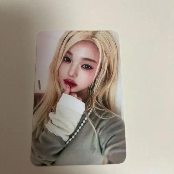 [BUNJANG] IVE IVE MINE Ktown4u Exclusive Photocards (Gold Hair) Wonyoung / 아이브 마인 케타포 금발 장원영 포카