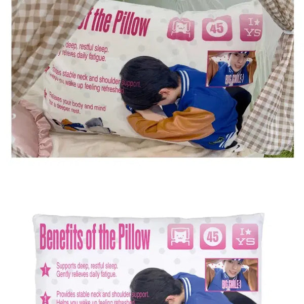 [BUNJANG] Yushi Birthday Cafe Pillow Cover / 유우시 생카 통판 베개커버