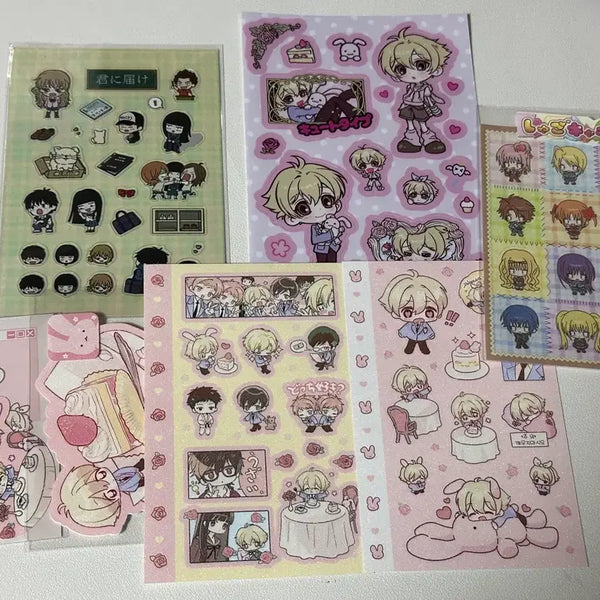 [BUNJANG] Non-Official Manhwa Sticker Bundle / 순정만화 굿즈 비공식 스티커 일괄 판매합니다