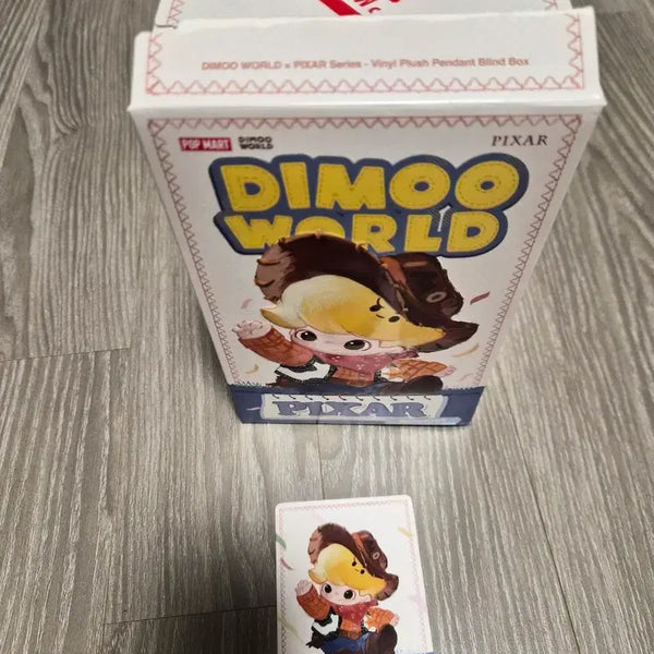 [BUNJANG] Dimoo Pixar Woody Doll Keychain (Sealed) / 디무 픽사 우디 인형키링 미개봉