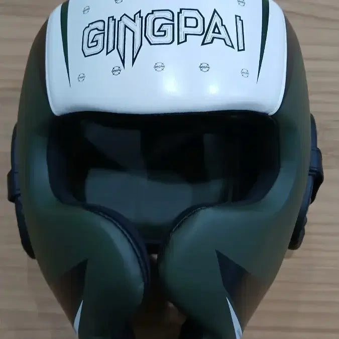 [BUNJANG] Jing Pai Boxing Headgear Olive Green / 거의새것입니다 징파이 복싱 헤드기어 올리브 그린