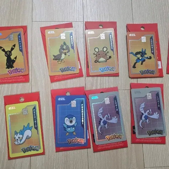 [BUNJANG] Pokemon Transportation Cards - 11 Types / 포켓몬 교통카드 11종 팝니다.