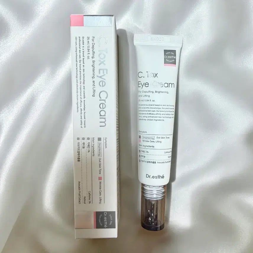 [BUNJANG] Dr.Este C-Tox Eye Cream with Retinol & Caffeine / 우체국당일발송 닥터에스떼 씨톡스 아이크림 피부과 레티놀 카페인 리프팅 아이 크림