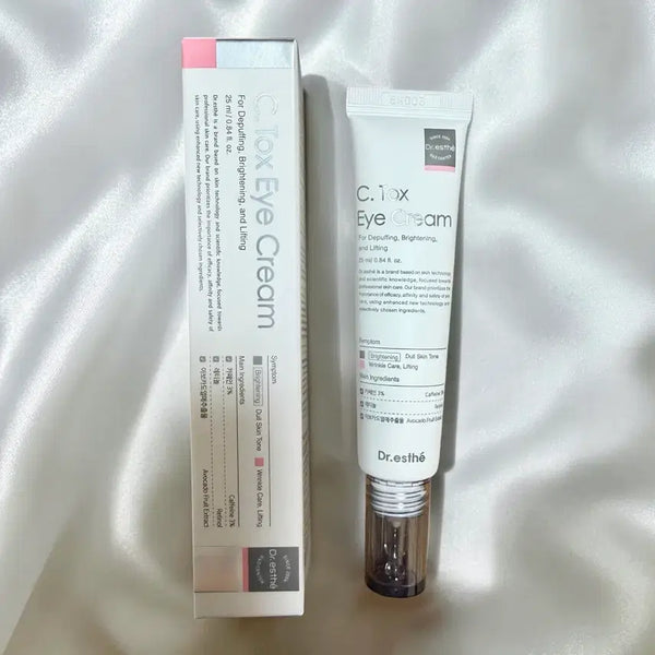 [BUNJANG] Dr.Este C-Tox Eye Cream with Retinol & Caffeine / 우체국당일발송 닥터에스떼 씨톡스 아이크림 피부과 레티놀 카페인 리프팅 아이 크림