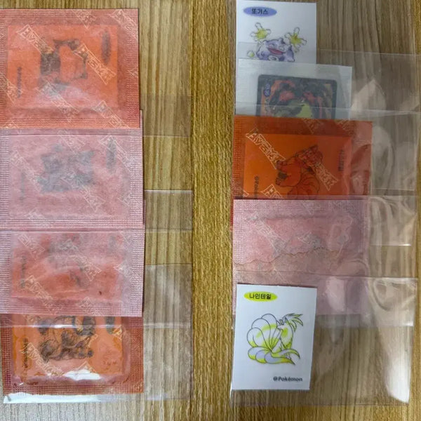 [BUNJANG] Pokemon Sticker Bundle Set / 포켓몬스터 띠부실 일괄