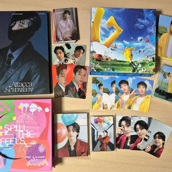 [BUNJANG] SEVENTEEN Wonwoo "BBM`s" Bundle Set (Heaven, An Ode, Spill The Feels) / 세븐틴 원우 캐럿반 풀셋 일괄 (헤븐, 아타카, spill the feels)