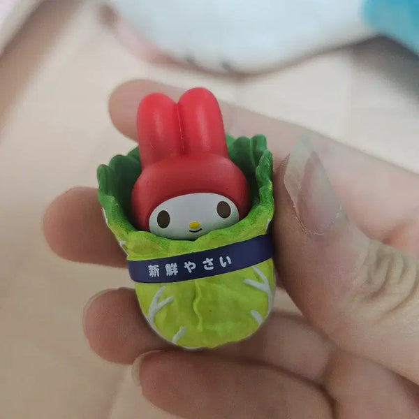 [BUNJANG] Sanrio My Melody Cabbage Mascot Gacha / 산리오 배추 마스코트 가챠 마이멜로디