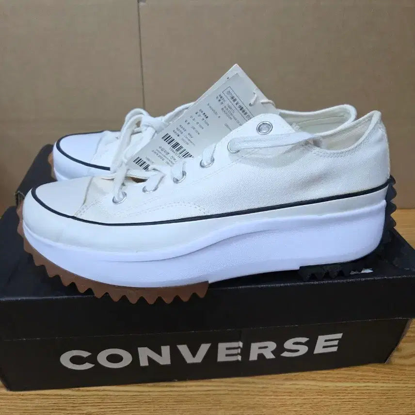 [BUNJANG] Converse Run Star Hike Low Top Sneakers / 컨버스 런스타 하이크 로우 260사이즈 새상품 미세불량