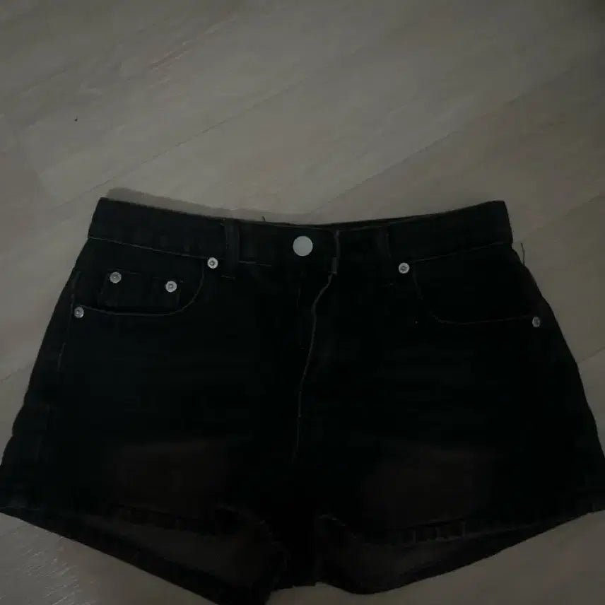 [BUNJANG] A-bly Blue Denim Shorts / 에이블리 청반바지