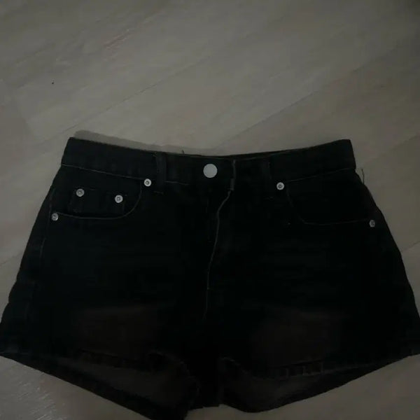 [BUNJANG] A-bly Blue Denim Shorts / 에이블리 청반바지