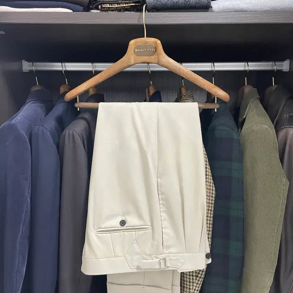 [BUNJANG] CASA DEL SARTO Grey & Beige Pants Bundle Set (Size 44) / 까사델사르토 그레이 & 베이지 팬츠 2벌 일괄(44)