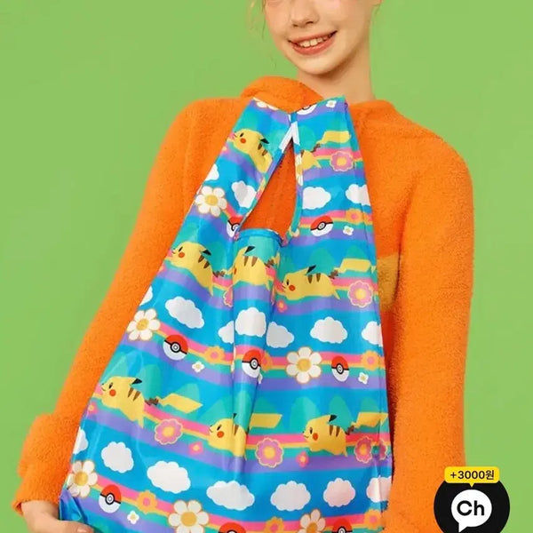 [BUNJANG] Wiggle Wiggle x Pokémon Picnic Bag / 위글위글 포켓몬 콜라보 피크닉백