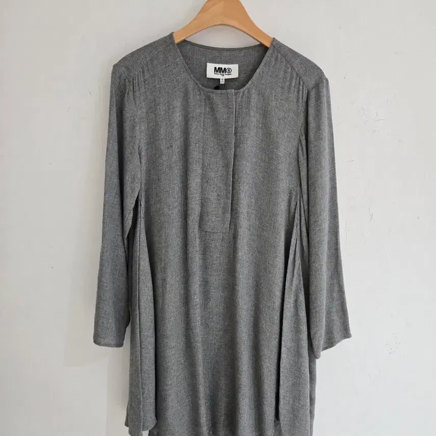 [BUNJANG] MM6 Rayon 100% Grey Dress / 엠엠식스 드레스