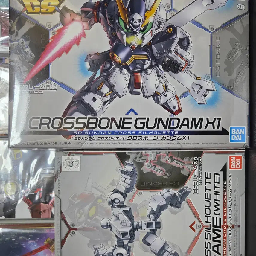 [BUNJANG] SDCS Crossbone Gundam + CS Frame White / SDCS 크로스본 건담 + CS프레임 화이트 판매합니다