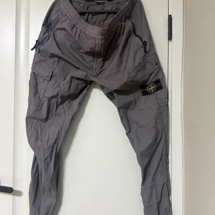 [BUNJANG] Stone Island Cargo Jogger Pants Grey / 스톤아일랜드 카고 조거팬츠