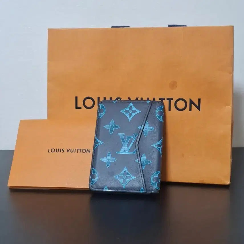 [BUNJANG] Louis Vuitton Shadow Monogram Pocket Organizer / 루이비통 쉐도우 모노그램 포켓 오거나이저(풀구성)