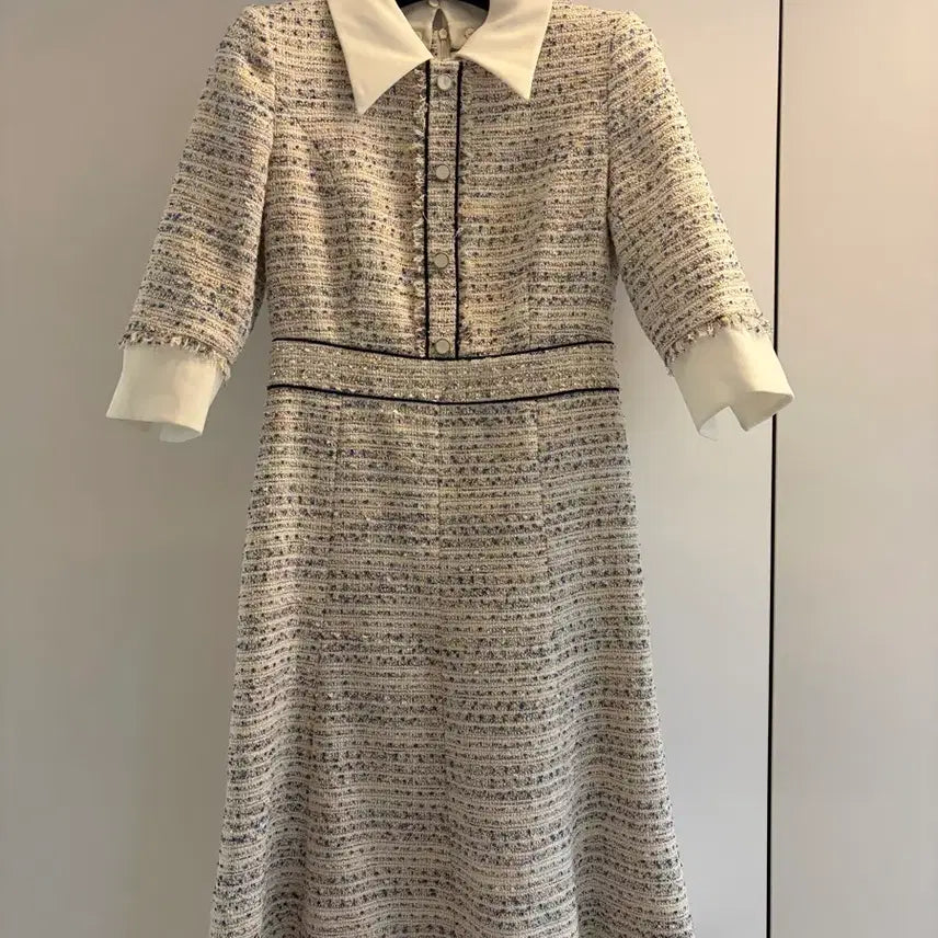 [BUNJANG] It MICHAA Tweed Dress / 잇미샤 트위드 원피스