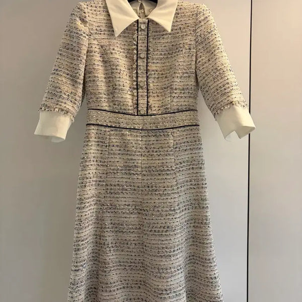 [BUNJANG] It MICHAA Tweed Dress / 잇미샤 트위드 원피스