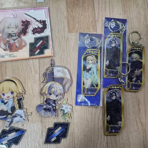 [BUNJANG] Fate/Grand Order Jeanne d'Arc (Alter) Acrylic Stand & Keychain Bundle / FGO 페이트 그랜드 오더 잔다르크 잔느 얼터 흑잔 아크릴 스탠드 키링 일괄