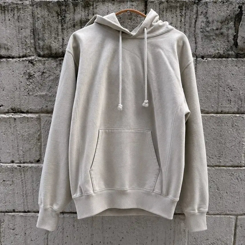 [BUNJANG] Auralee Super Milled Sweat P/O Hoodie Beige Size 3 / 오라리 슈퍼 밀드 스웨트 후드