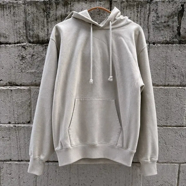 [BUNJANG] Auralee Super Milled Sweat P/O Hoodie Beige Size 3 / 오라리 슈퍼 밀드 스웨트 후드