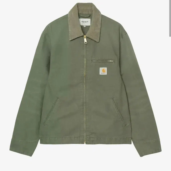 [BUNJANG] Carhartt WIP Detroit Jacket Leaf Stone Canvas L / 칼하트 WIP, 디트로이트 자켓 리프 스톤 캔버스, L 사이즈