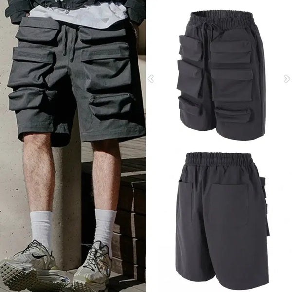 [BUNJANG] Roaringrad Cargo Bermuda Pants Charcoal Men's M / 로어링라드 카고 버뮤다 팬츠 차콜 남성 M