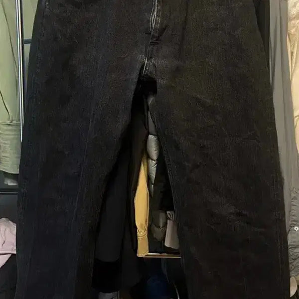 [BUNJANG] ends and means Black Denim Large / ends and means 앤즈앤드민즈 블랙데님 라지사이즈