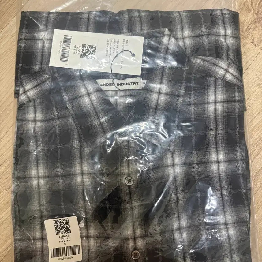 [BUNJANG] Branded All Day Check Shirt Black / 브랜디드 올데이 체크셔츠 블랙
