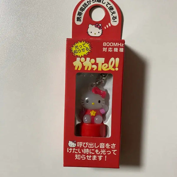 [BUNJANG] Hello Kitty Electromagnetic Wave Light Keychain / 헬로키티 전자파 라이트 키링
