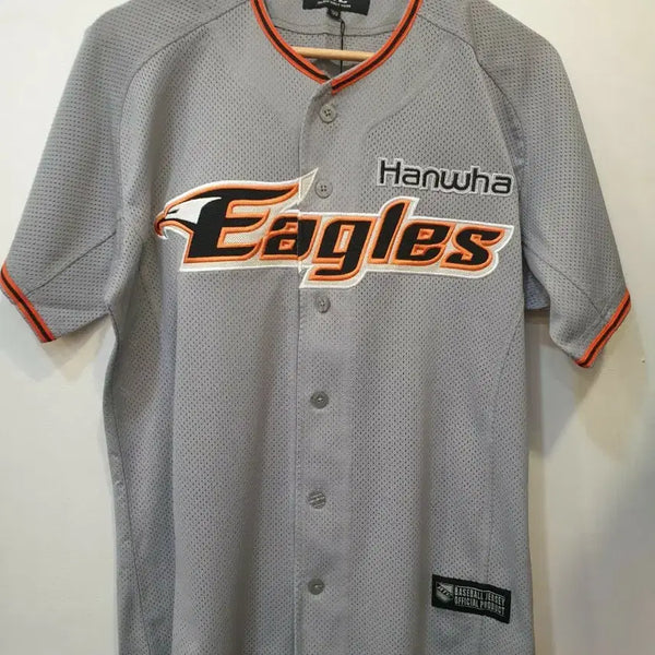 [BUNJANG] Hanwha Eagles Baseball Uniform (Size 100, New) / 한화이글스 야구 유니폼100(새상품)