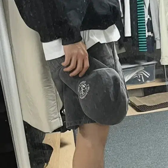 [BUNJANG] Nine Herze Short Denim Pants / Nine herze 숏 데님팬츠