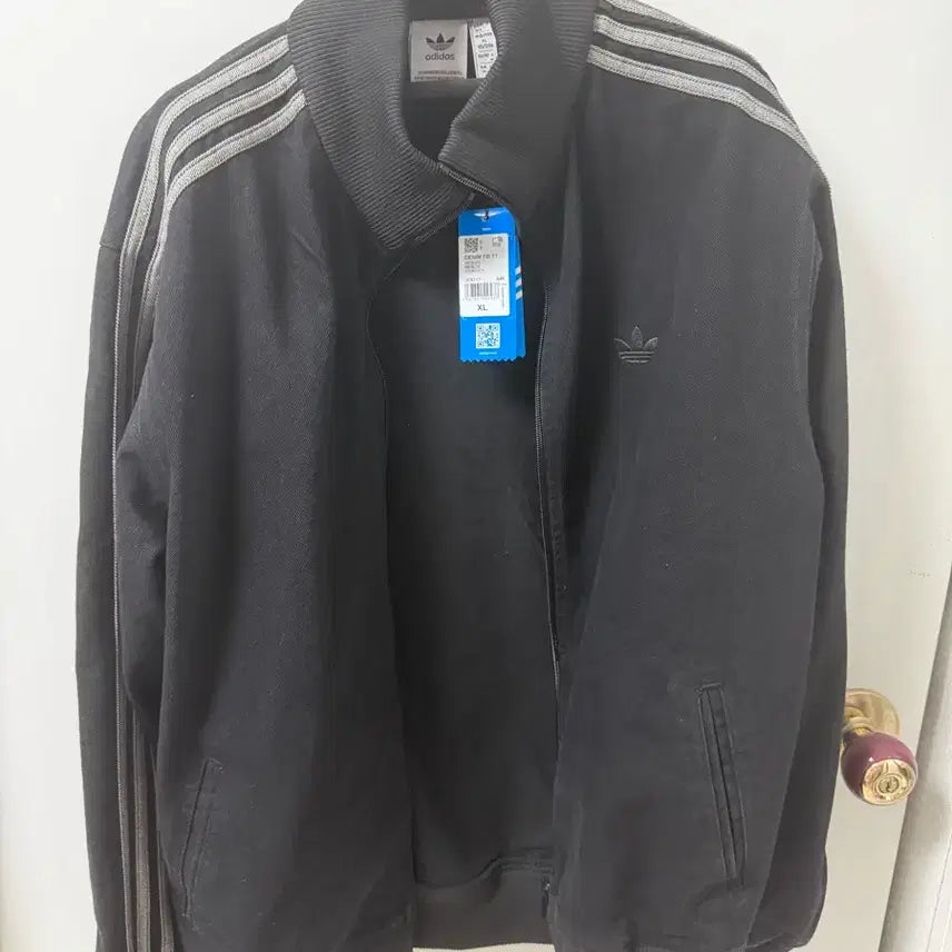 [BUNJANG] Adidas Denim Track Top XL / 아디다스 데님 트랙탑 XL