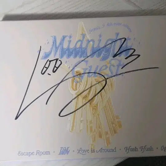 [BUNJANG] Baek Ji Heon Signed Album / 백지헌 싸인 앨범