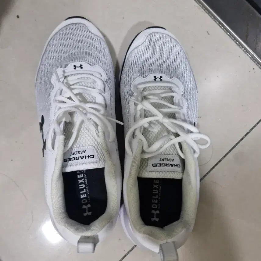 [BUNJANG] Under Armour Next Generation Assault Sneakers White / 언더아머 차세대 어설트 운동화 화이트